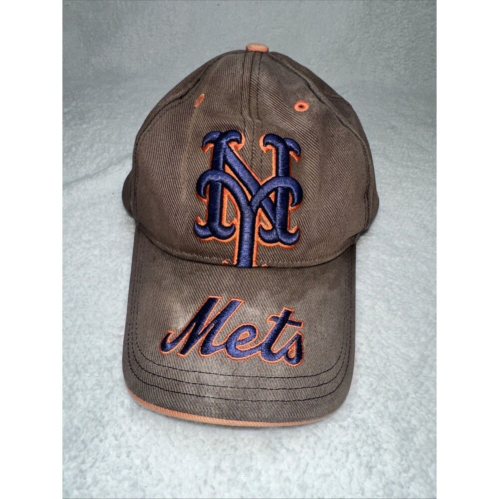 New York Mets Baseball Cap Hat Tan MLB